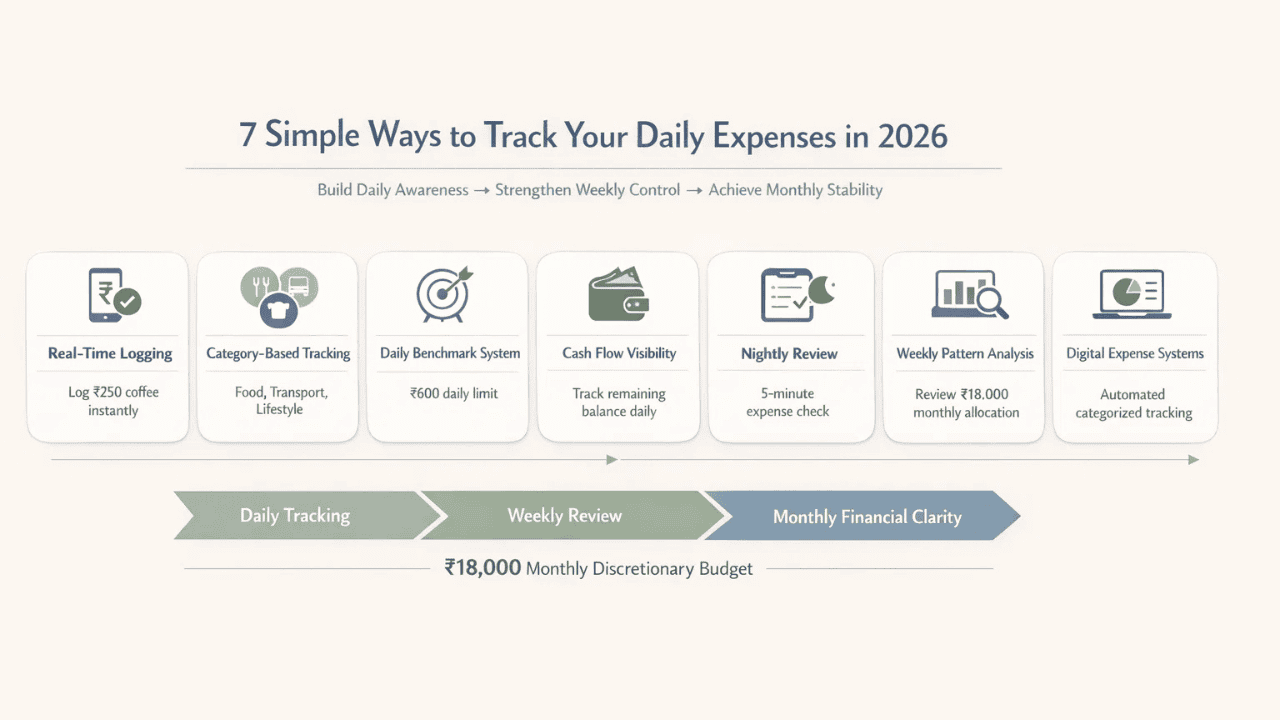 daily expenses infographic