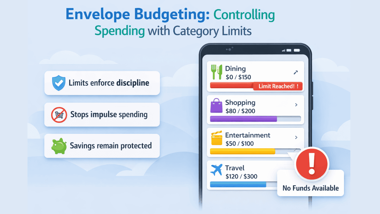 envolope budgeting infographic