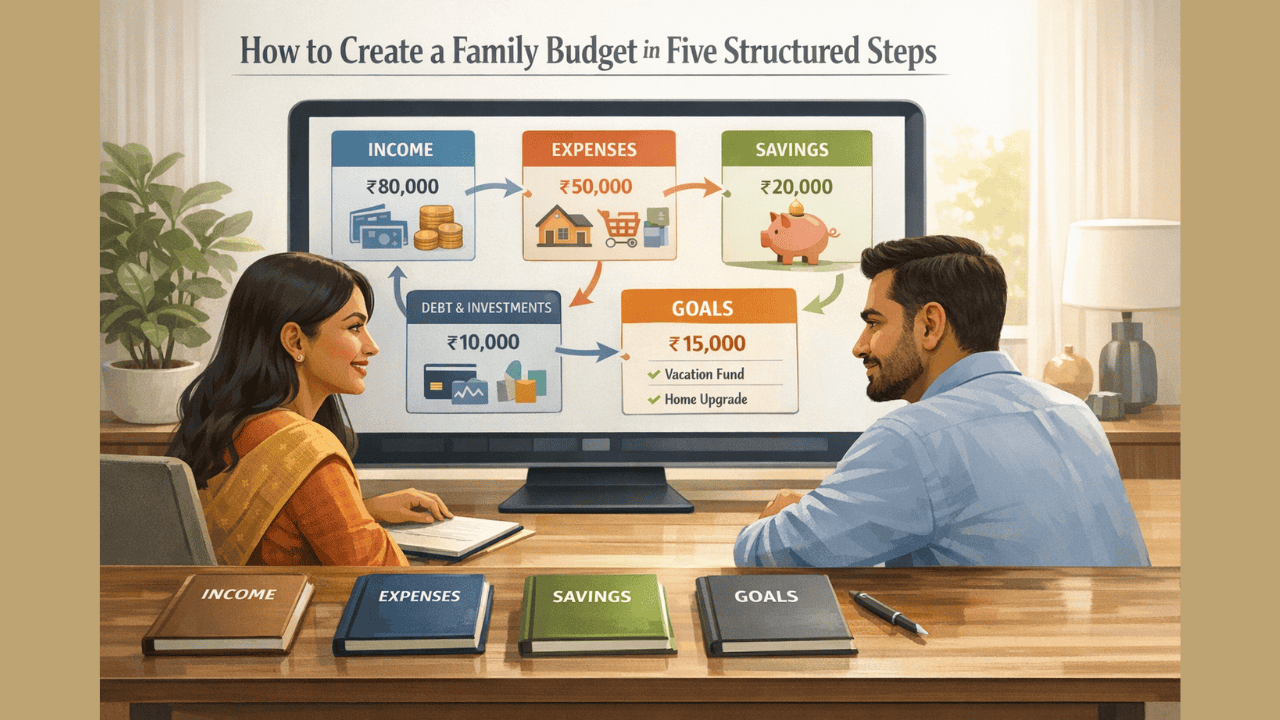 how to create a family budget