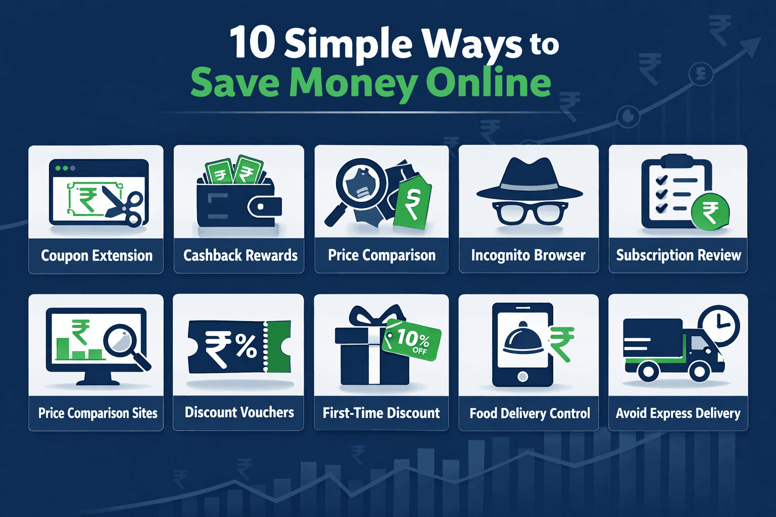 simple ways to save money online