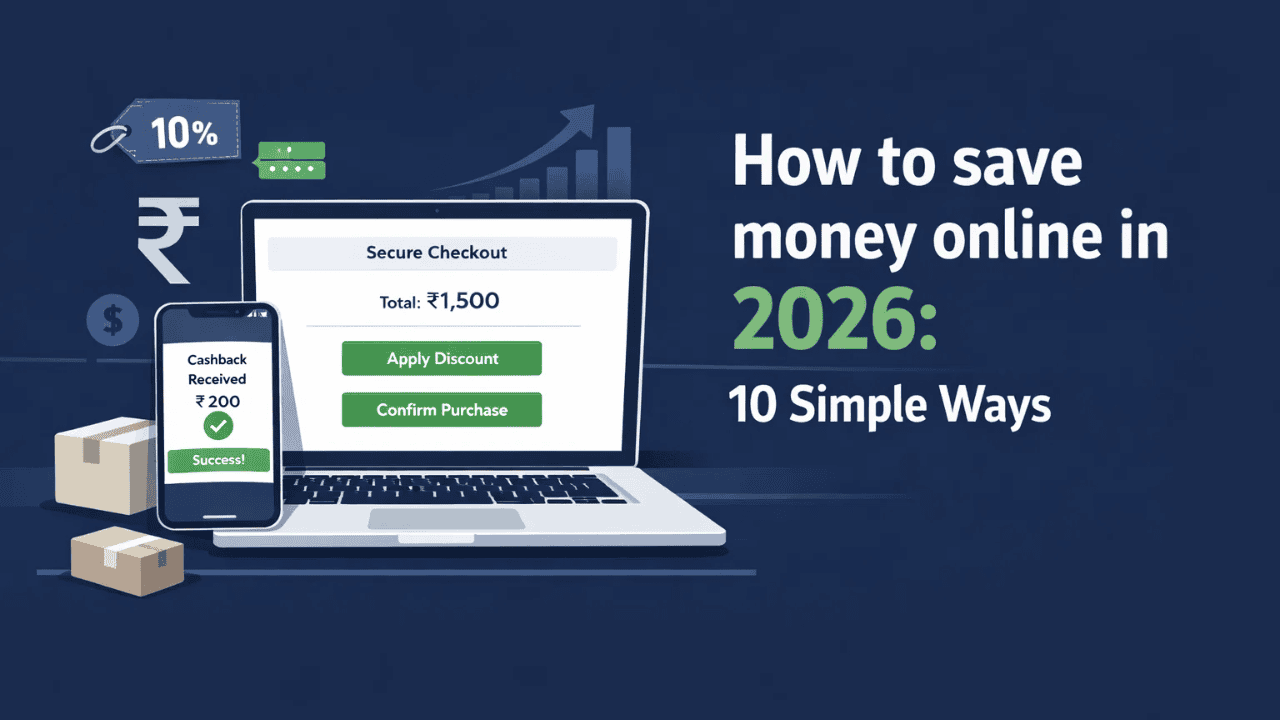 How to save money online