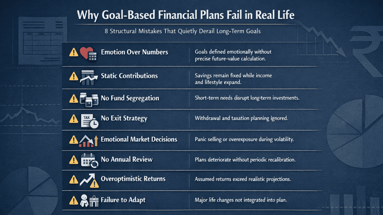 Why goal based financial plans fail