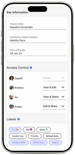 Coordinate family schedules